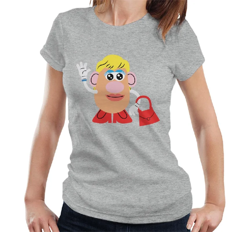 Mrs Potato Head Handbag Wave Women's T-Shirt Chenille Blend Fleece Blend Nylon Blend Mrs Potato Head Handbag Wave Women's T-Shirt Chenille Blend Fleece Blend Nylon Blend