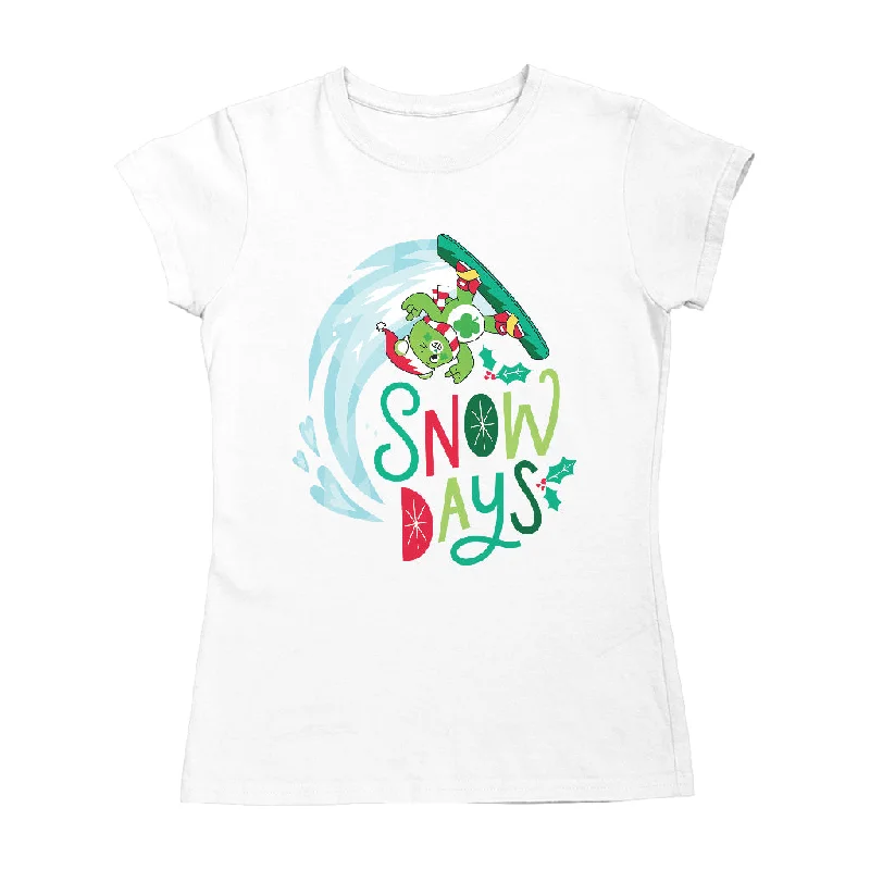 Care Bears Unlock The Magic Christmas Snow Days Women's T-Shirt Terry Blend Velvet Blend Canvas Blend