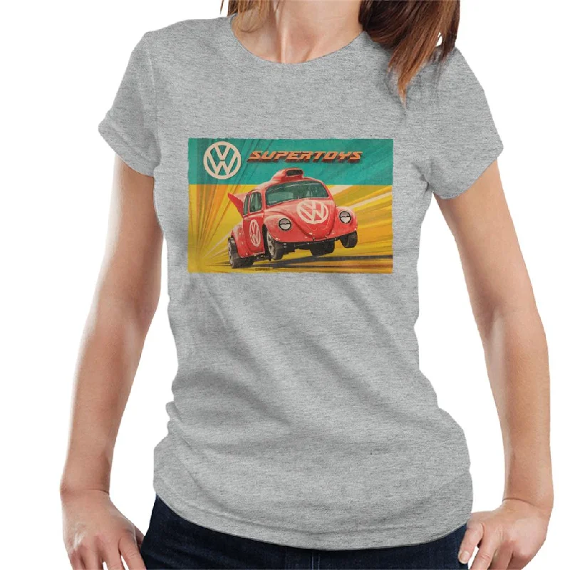 Volkswagen Super Toys Beetle Women's T-Shirt Anti-Shrink Durable Soft