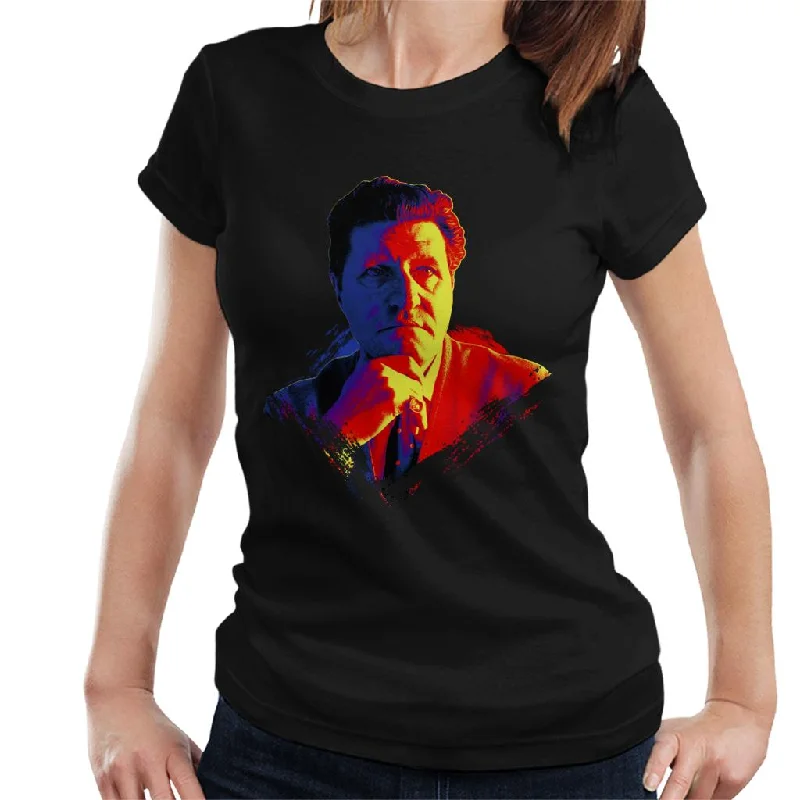 TV Times Tommy Cooper Portrait 1971 Pop Art Stylised Women's T-Shirt Nylon Fabric Polyester Fabric Spandex Fabric