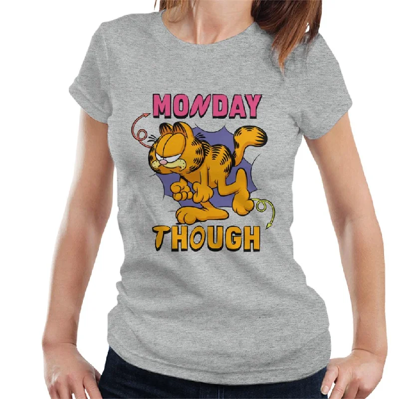 Garfield Monday Though Women's T-Shirt Elasticated Padded Insulated