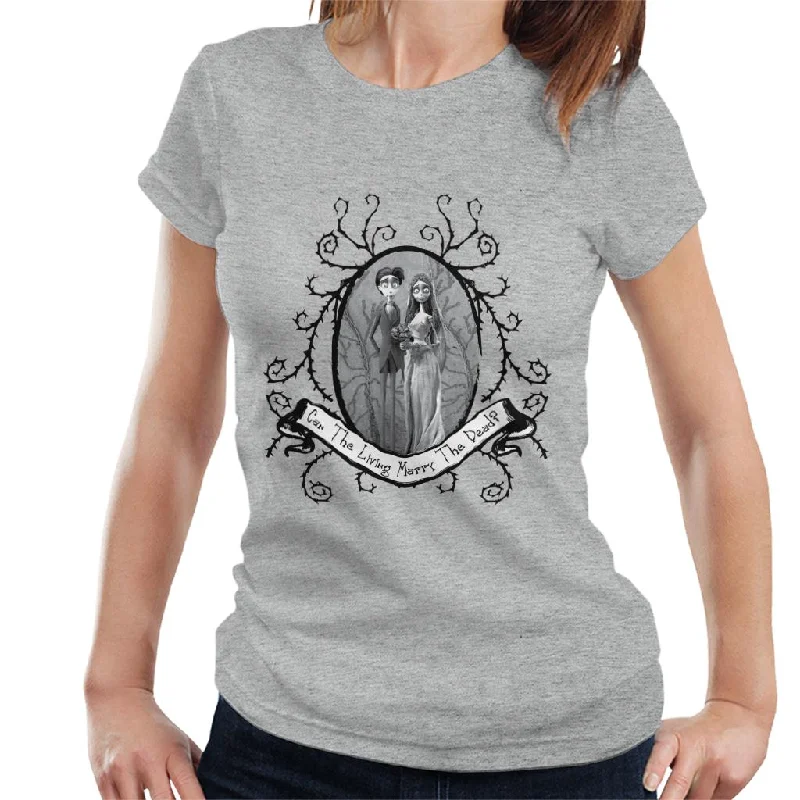 Corpse Bride Halloween Can The Living Marry The Dead Women's T-Shirt Knit Fabric Woven Fabric Fleece Fabric