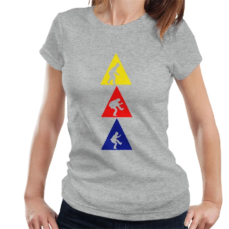 The Police Triangle Silhouettes Women's T-Shirt Lace Blend Ribbed Blend Corduroy Blend The Police Triangle Silhouettes Women's T-Shirt Lace Blend Ribbed Blend Corduroy Blend