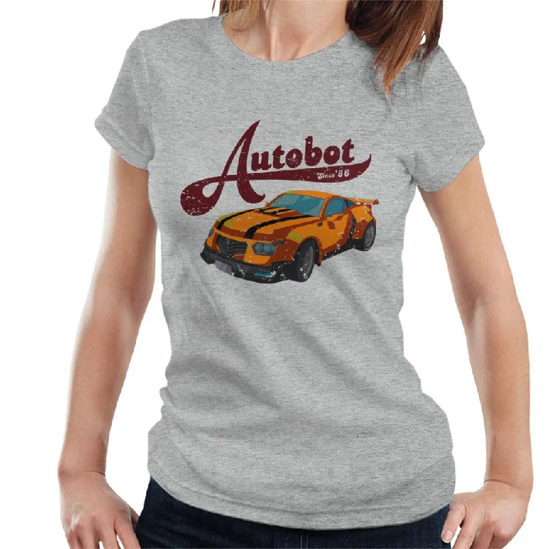 Transformers Bumblebee Car Autobot Women's T-Shirt Layered Multi-layer Single Layer