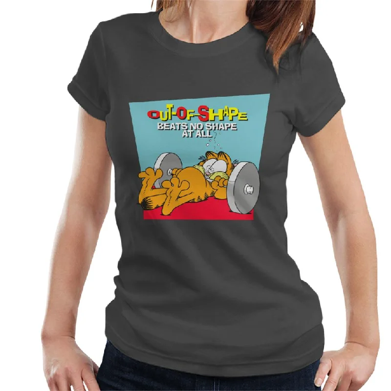 Garfield Out Of Shape Women's T-Shirt Oversized T-Shirt Spandex breathable