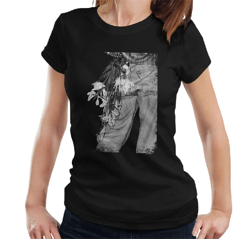 The Smiths Morrissey Flowers In The Back Pocket Women's T-Shirt Casual Formal Business The Smiths Morrissey Flowers In The Back Pocket Women's T-Shirt Casual Formal Business