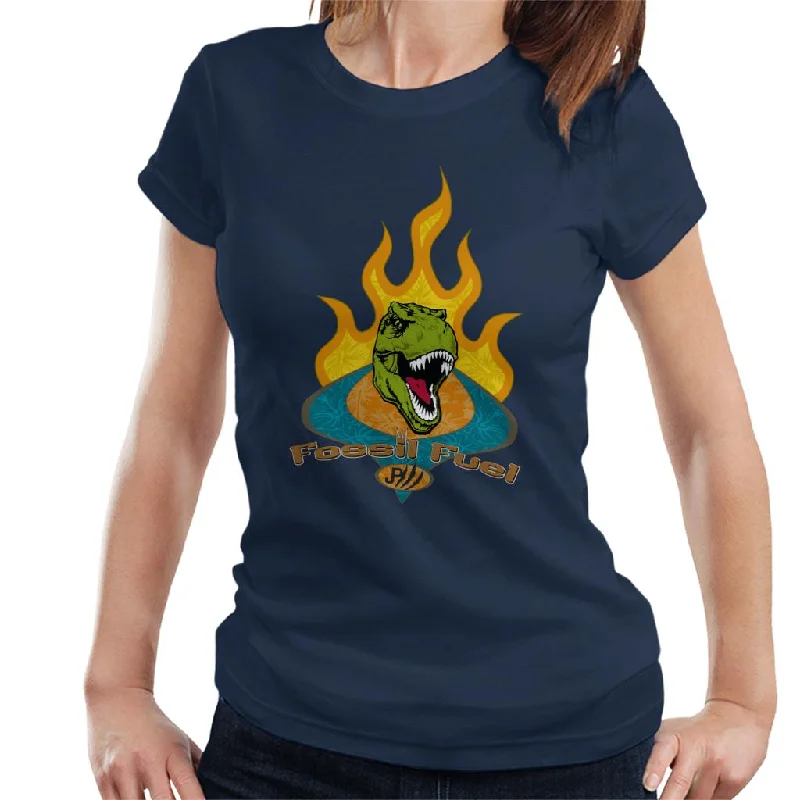 Jurassic Park Fossil Fuel Women's T-Shirt Graphic T-Shirt Round Neck Polyester