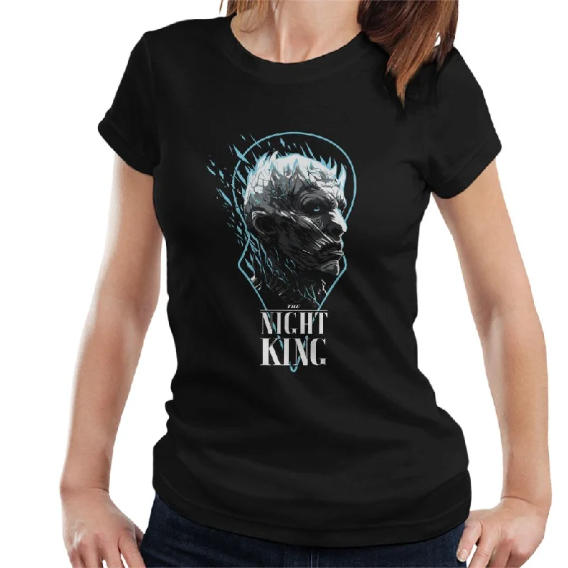Game Of Thrones The Night King White Walker Sigil Women's T-Shirt Terry Blend Velvet Blend Canvas Blend Game Of Thrones The Night King White Walker Sigil Women's T-Shirt Terry Blend Velvet Blend Canvas Blend