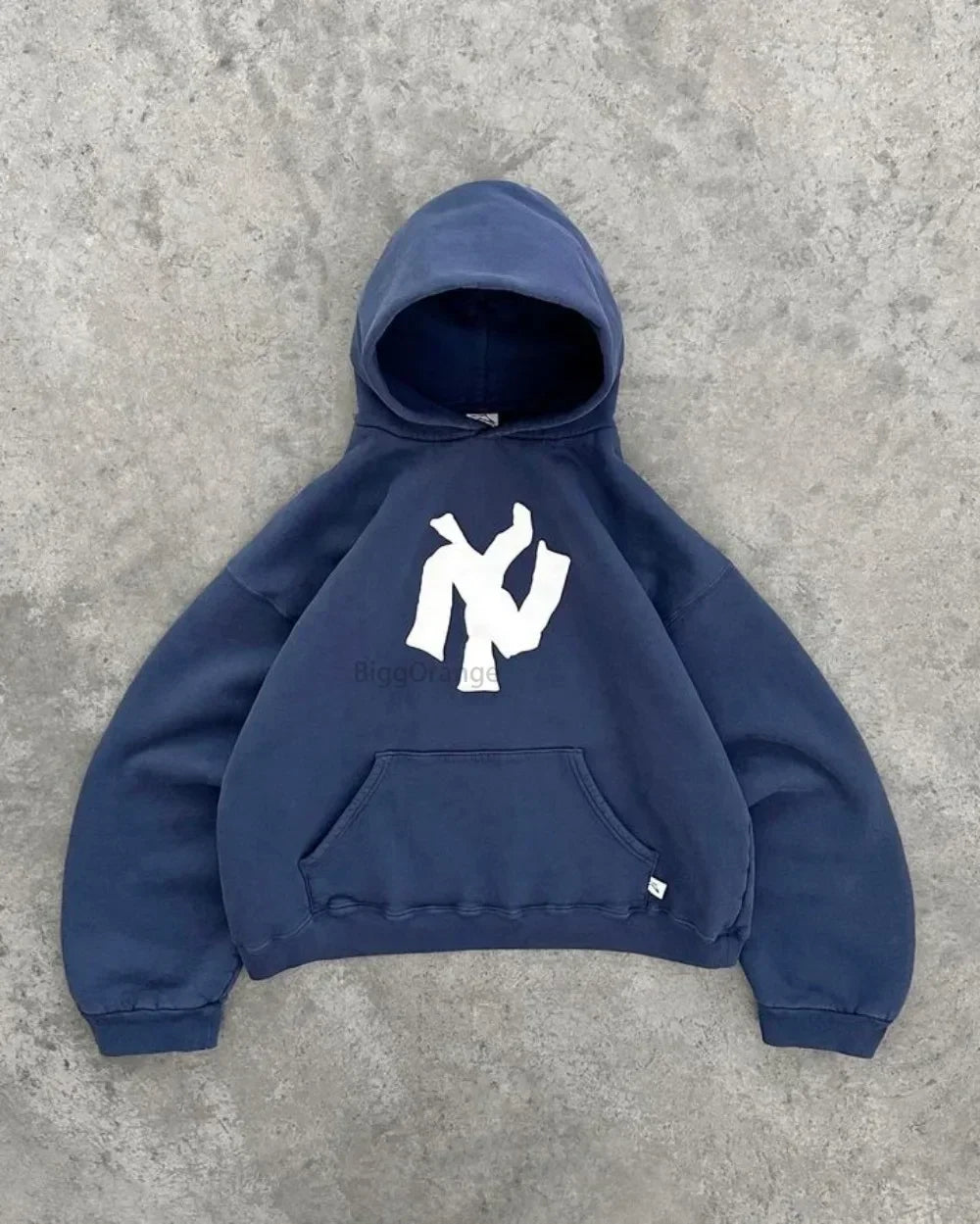 No zipper blue
