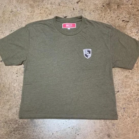 Buzzy - Shield Tee Crop Top Machine Wash Dry Clean Hand Wash