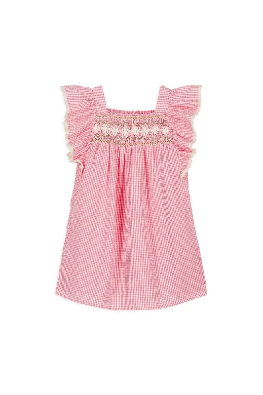 Dress | Martine Y/D Checks / Pink Fragola Vichy