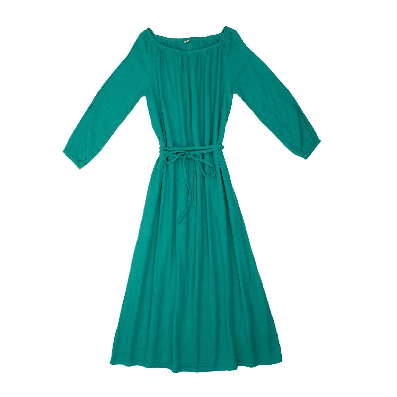 Numero 74 Nina Mum Long Dress Aqua Blue