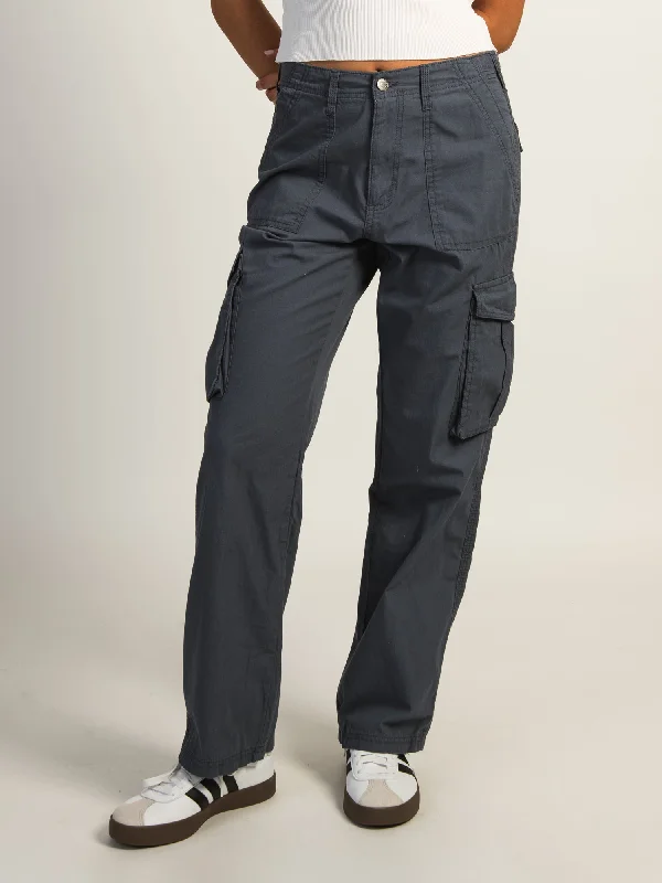 HARLOW PAIGE CARGO PANT - INDIGO Classic Stretch Pants