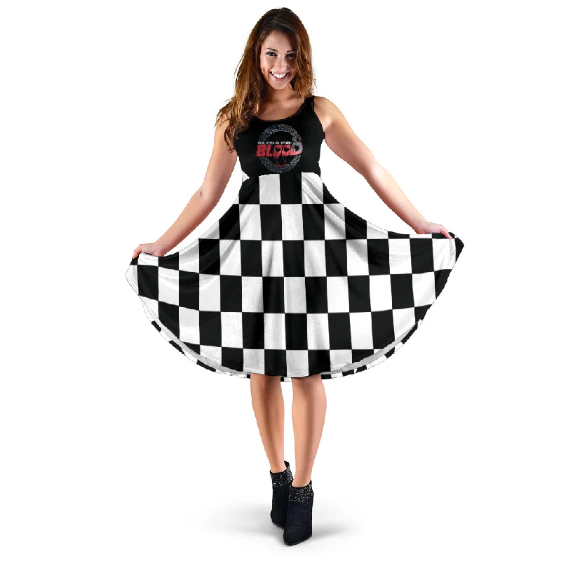 Racing Is In My Blood Dress RB1B