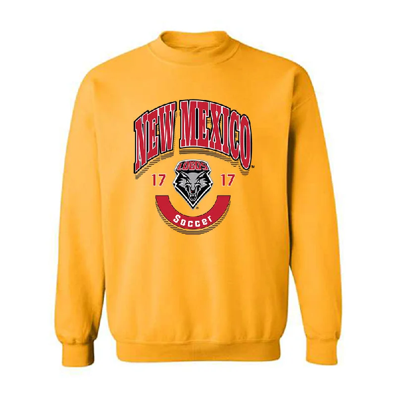 New Mexico - NCAA Women's Soccer : Ayla Dils - Classic Fashion Shersey Crewneck Sweatshirt Hoodie with Bell Sleeves Flared Feminine New Mexico - NCAA Women's Soccer : Ayla Dils - Classic Fashion Shersey Crewneck Sweatshirt Hoodie with Bell Sleeves Flared Feminine