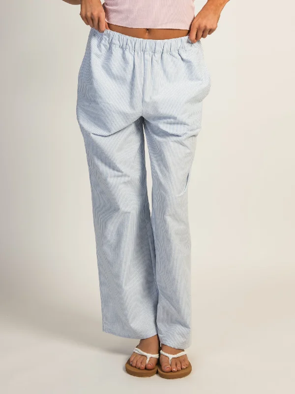 HARLOW TAYLOR PANT - PINSTRIPE Modern Stretch Trousers