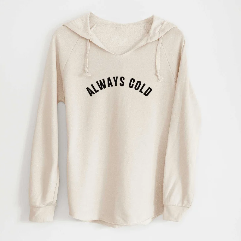Always Cold - Articulate Collection - Cali Wave Hooded Sweatshirt Hoodie Sweatshirt Pullover