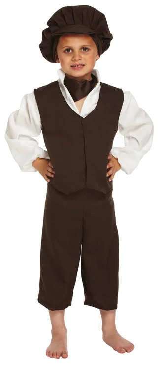 Boys Victorian Boy Historical Era Fancy Dress Costume