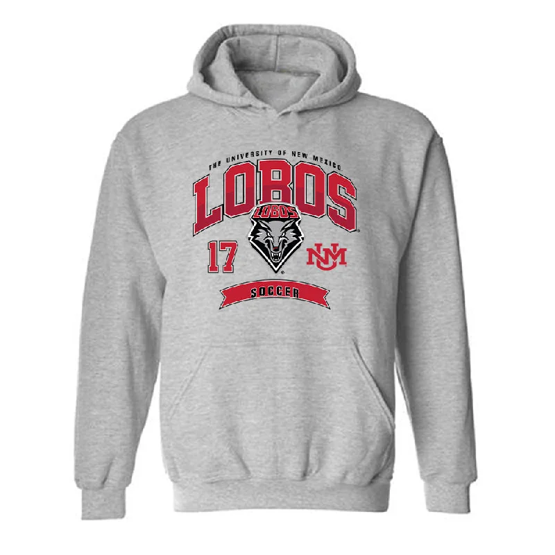 New Mexico - NCAA Women's Soccer : Ayla Dils - Classic Fashion Shersey Hooded Sweatshirt Hoodie with Earth Tones Natural Calm New Mexico - NCAA Women's Soccer : Ayla Dils - Classic Fashion Shersey Hooded Sweatshirt Hoodie with Earth Tones Natural Calm