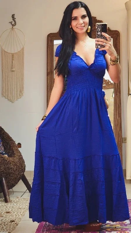 Peasant Dress- LD86- Royal Tunics Top rated
