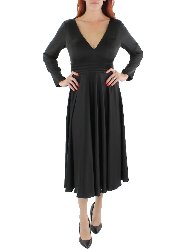Plus Womens Satin Formal Cocktail and Party Dress Tunics Handmade artisanal
