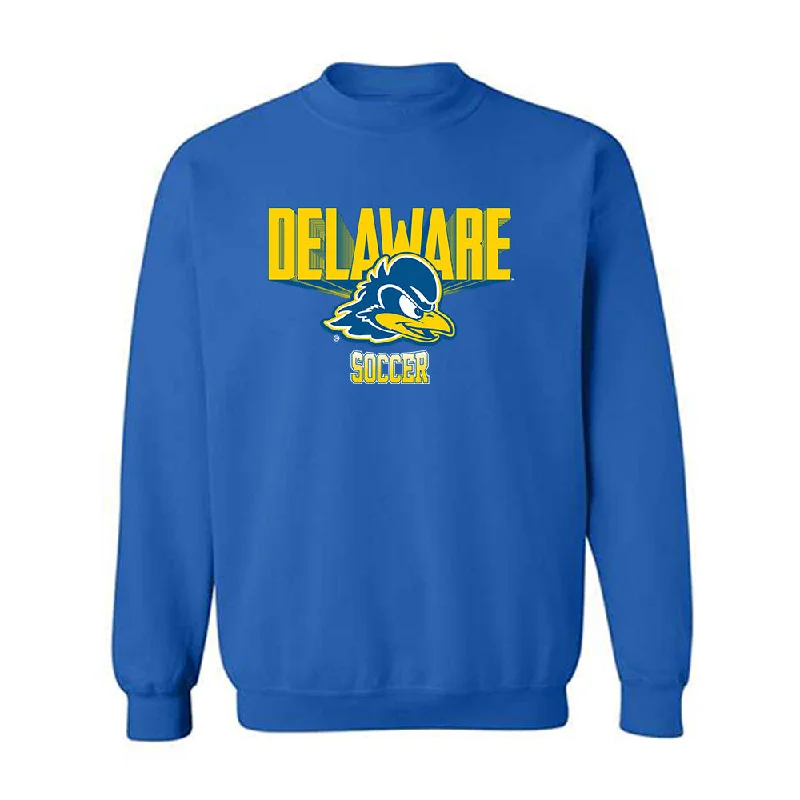 Delaware - NCAA Women's Soccer : Sarah Fritz - Classic Fashion Shersey Crewneck Sweatshirt Hoodie with Hem Applique Textured Unique Delaware - NCAA Women's Soccer : Sarah Fritz - Classic Fashion Shersey Crewneck Sweatshirt Hoodie with Hem Applique Textured Unique