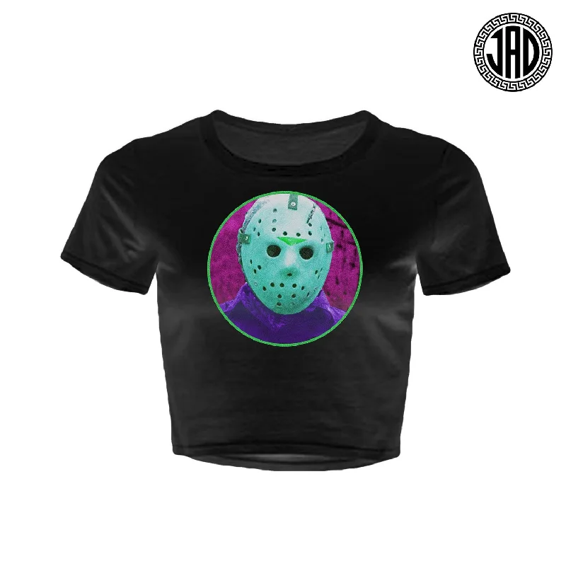 NES Retro - Women's Crop Top Boxy Fit Fitted Loose