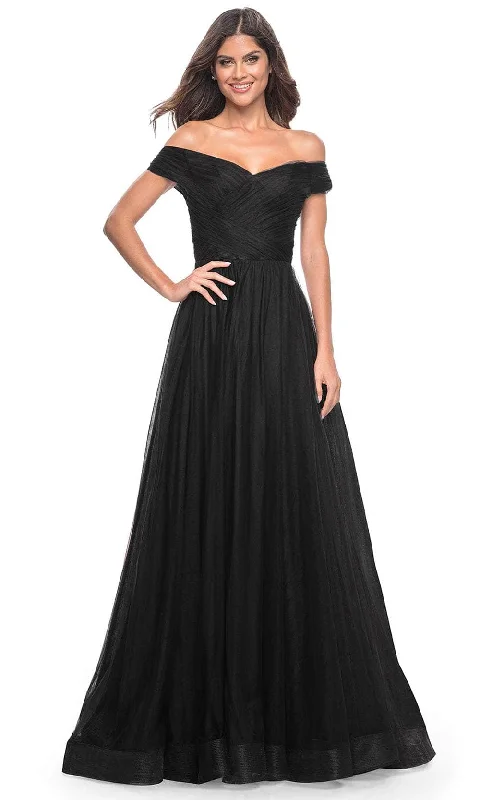 La Femme 30498SC - Ruched Sweetheart Prom Dress Tunics Business professional