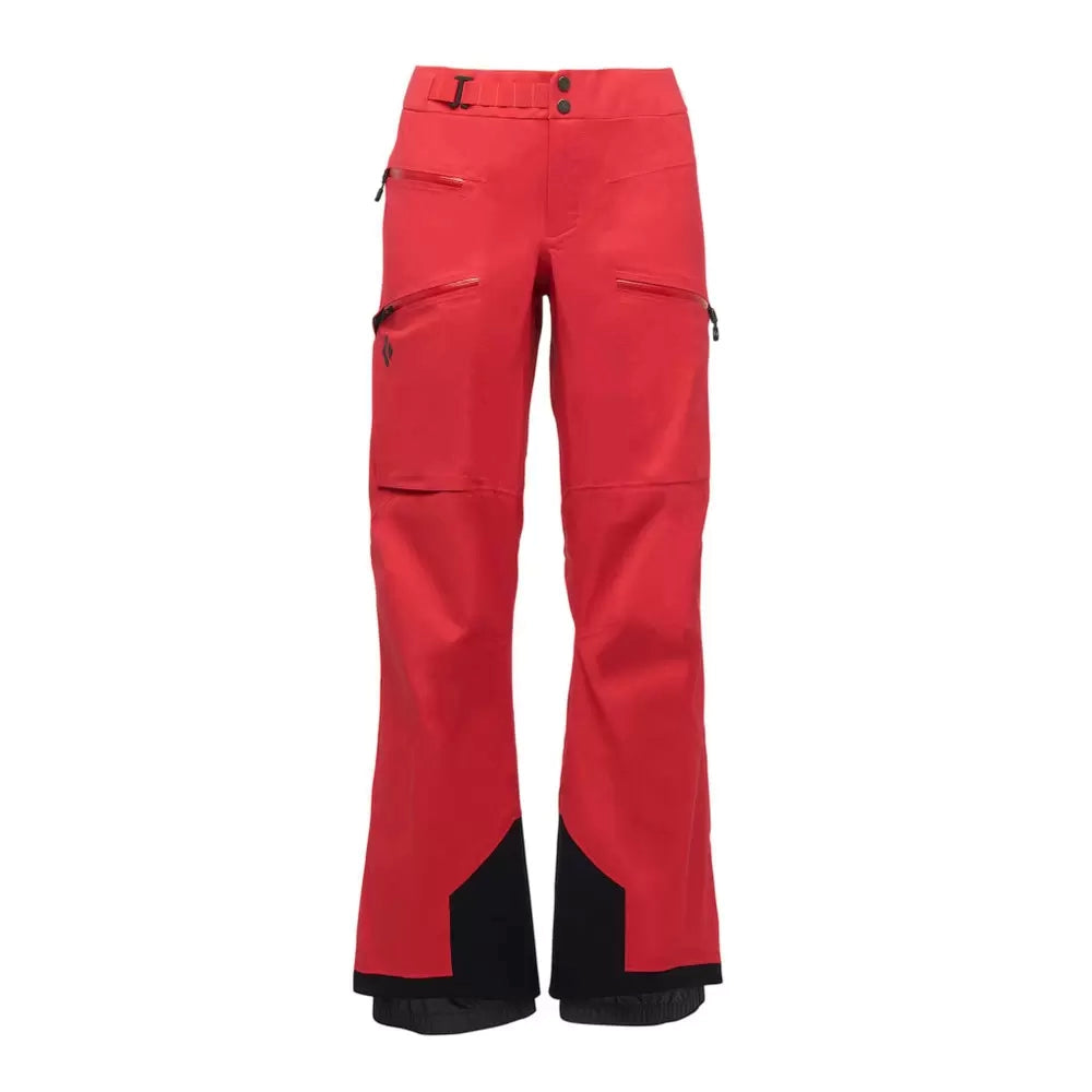 Black Diamond Recon LT Stretch Pants Chic Faux Leather Pants