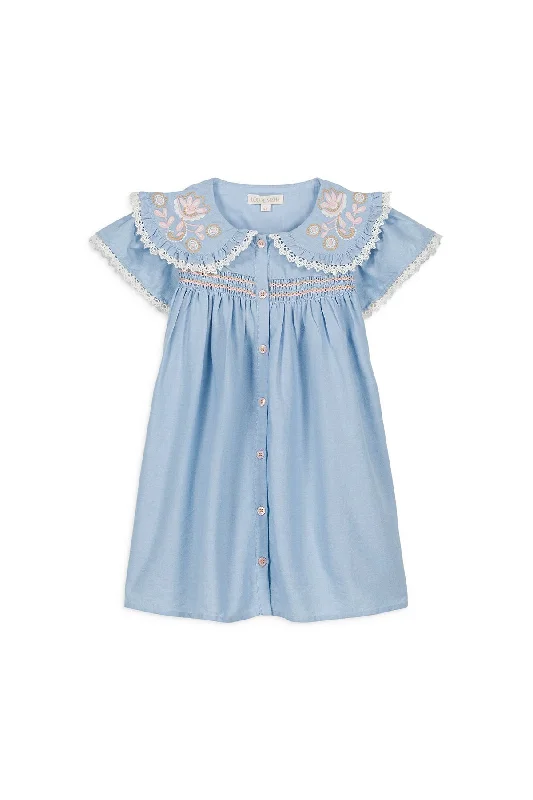 Dress | Nalina Chambray / Light Blue