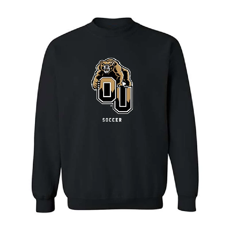 Oakland - NCAA Women's Soccer : Marina Downing - Classic Shersey Crewneck Sweatshirt Hoodie with Hem Contrast Bold Stylish Oakland - NCAA Women's Soccer : Marina Downing - Classic Shersey Crewneck Sweatshirt Hoodie with Hem Contrast Bold Stylish