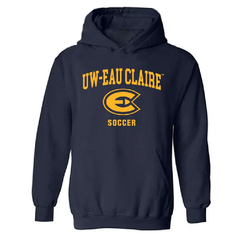 UW Eau Claire - NCAA Women's Soccer : Emma Donovan - Classic Shersey Hooded Sweatshirt Hoodie with Button Classic Timeless UW Eau Claire - NCAA Women's Soccer : Emma Donovan - Classic Shersey Hooded Sweatshirt Hoodie with Button Classic Timeless