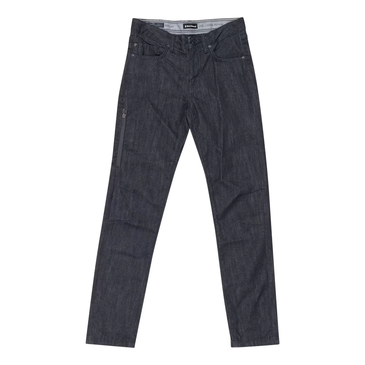 Black Diamond Zone Denim Pants Relaxed Fit Trousers