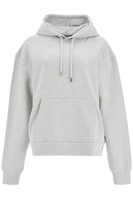 hooded sweatshirt 'the emb 245JS310 2120 GREY 2 Hoodie with Mesh Breathable Sporty