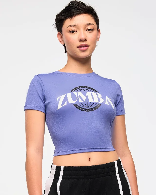 Zumba Haus Fitted Crop Top Handmade Hand-knitted Hand-woven
