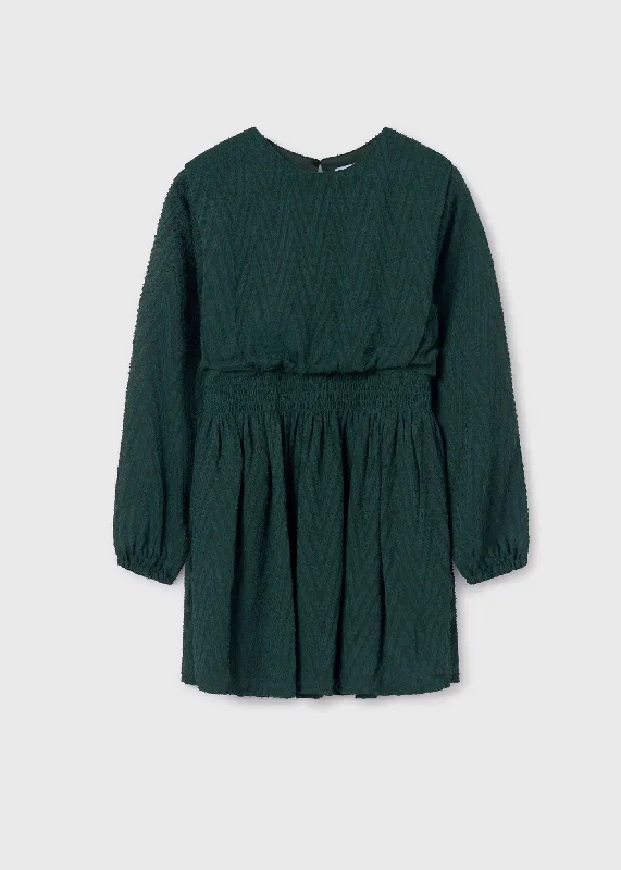 Girls Green Chiffon Dress | Style 7977 - 34 Pino