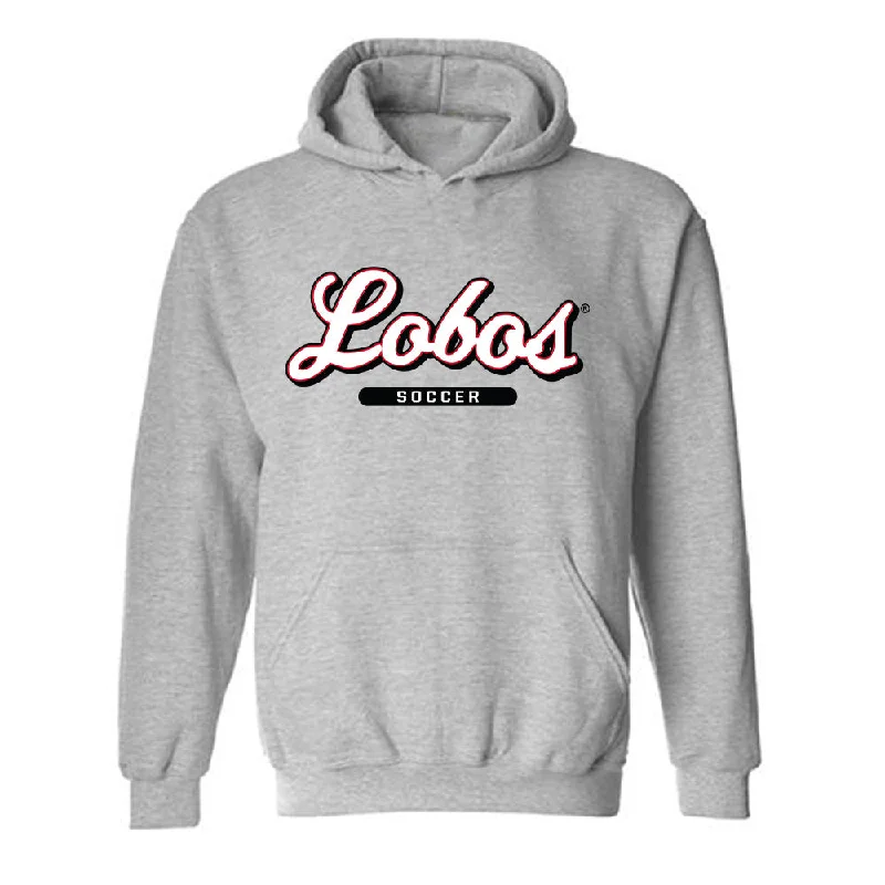 New Mexico - NCAA Women's Soccer : Ayla Dils - Classic Fashion Shersey Hooded Sweatshirt Hoodie with Drop Shoulder Relaxed Streetwear New Mexico - NCAA Women's Soccer : Ayla Dils - Classic Fashion Shersey Hooded Sweatshirt Hoodie with Drop Shoulder Relaxed Streetwear
