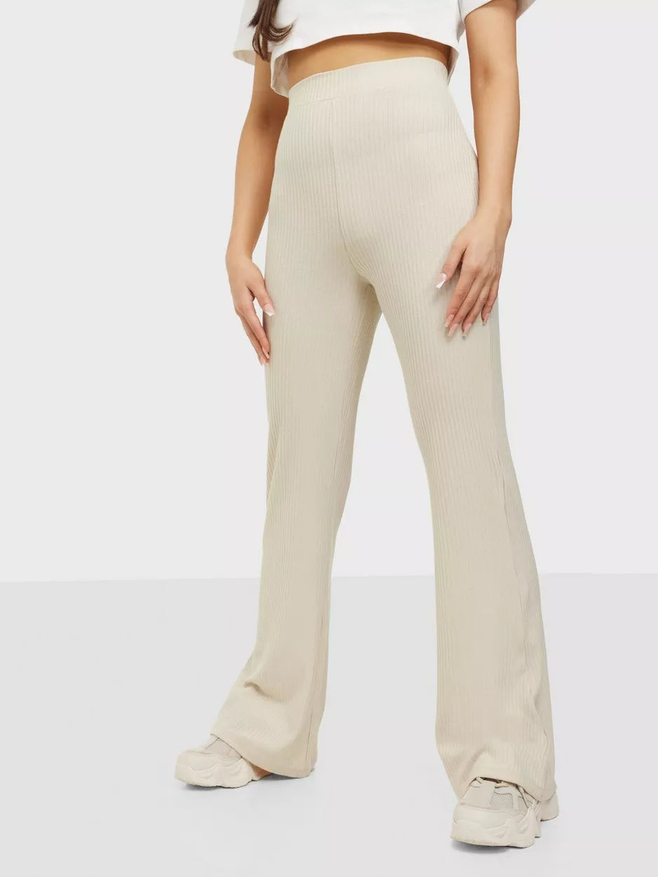Good To Be True Pants Cream Modern Stretch Trousers
