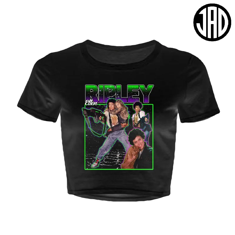 90s Ripley - Women's Crop Top Layered Multi-layer Single Layer