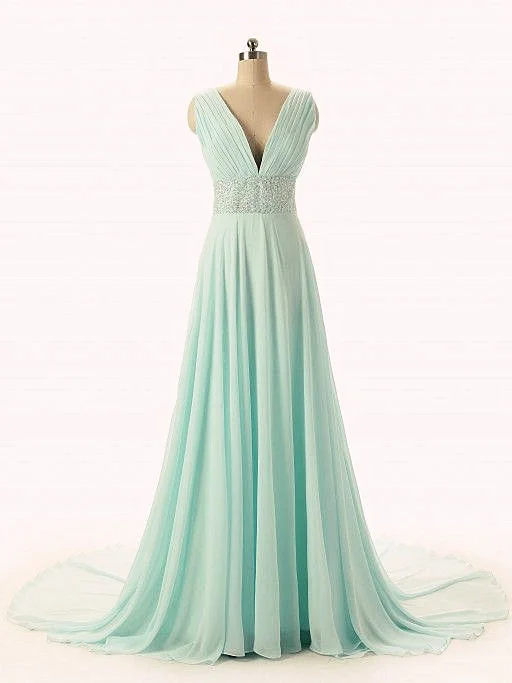 V-Neck Chiffon Sexy Party Dress Crystal Popular Evening Long Dresses Tunics Exclusive limited V-Neck Chiffon Sexy Party Dress Crystal Popular Evening Long Dresses Tunics Exclusive limited