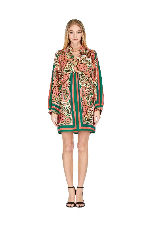 Batwing Dress- Paisley Scarf Tunics Modern contemporary