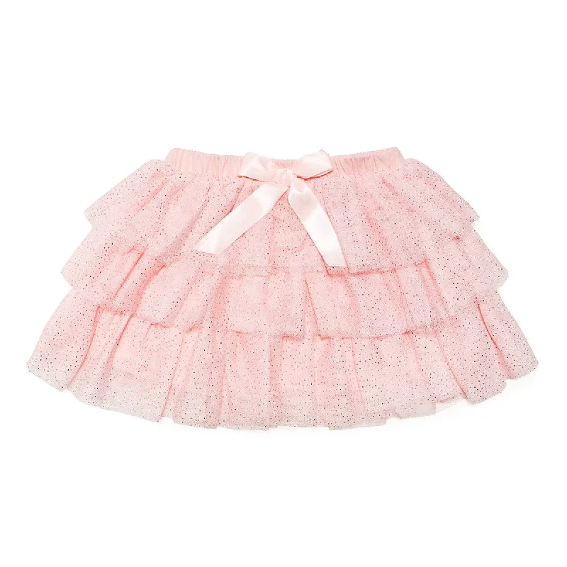 Ballet Bow Tiered Tutu Dress Up Skirt