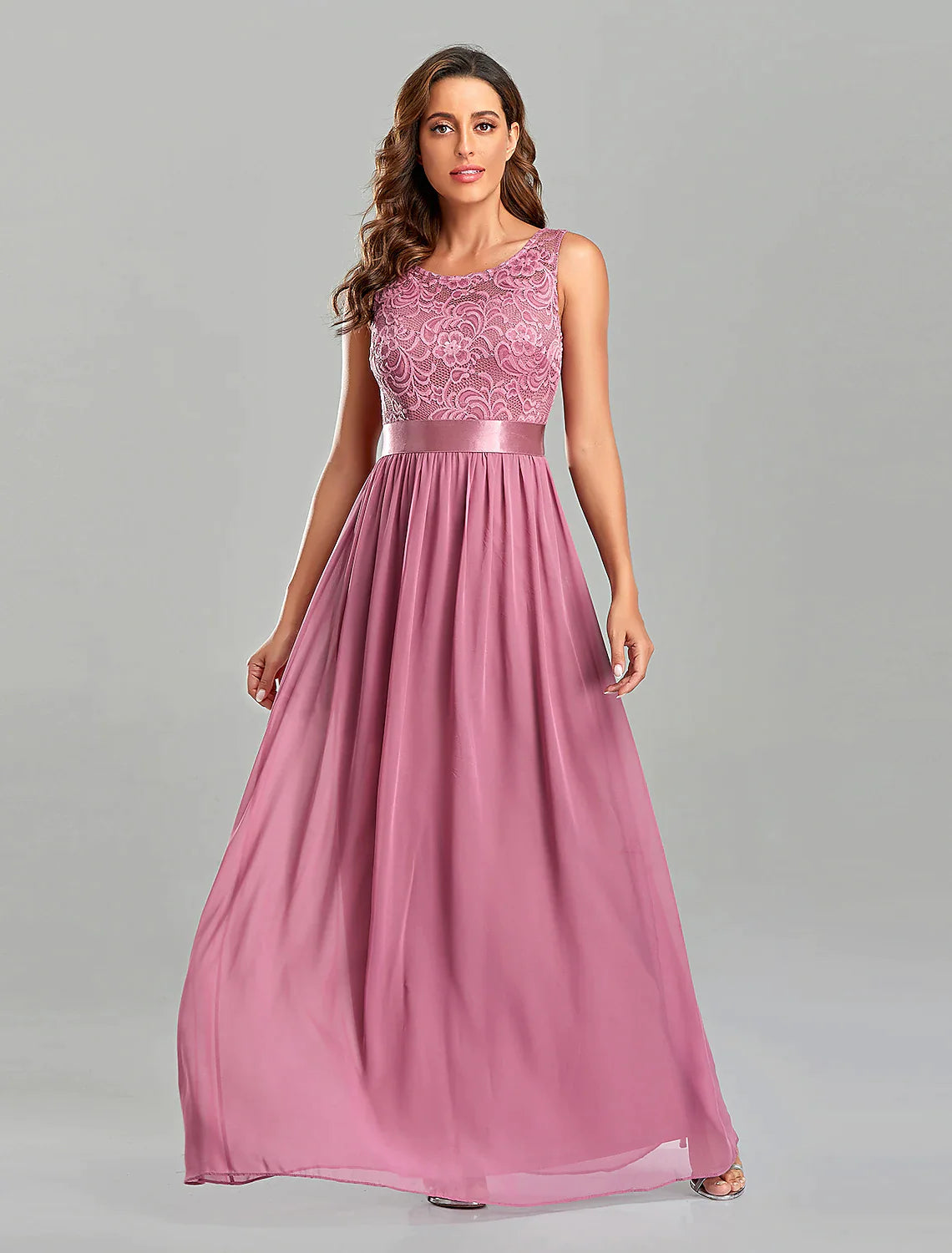 A-Line Evening Gown Dress Party Wear Floor Length Short Sleeve Jewel Neck Chiffon with Embroidery A-Line Evening Gown Dress Party Wear Floor Length Short Sleeve Jewel Neck Chiffon with Embroidery