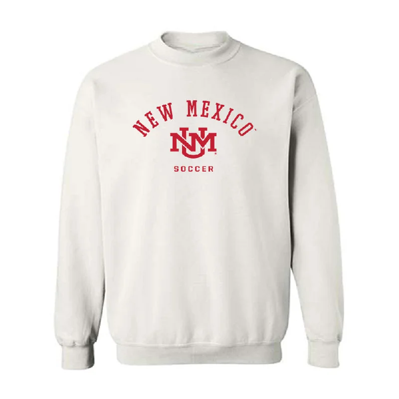 New Mexico - NCAA Women's Soccer : Ayla Dils - Classic Fashion Shersey Crewneck Sweatshirt Hoodie with Oversized Fit Loose Comfortable New Mexico - NCAA Women's Soccer : Ayla Dils - Classic Fashion Shersey Crewneck Sweatshirt Hoodie with Oversized Fit Loose Comfortable