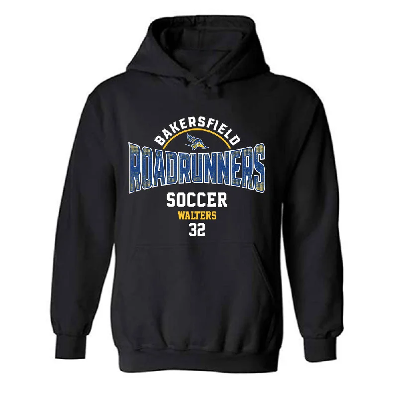 CSU Bakersfield - NCAA Women's Soccer : Cadence Walters - Classic Fashion Shersey Hooded Sweatshirt Hoodie with Zipper Placket Modern Functional CSU Bakersfield - NCAA Women's Soccer : Cadence Walters - Classic Fashion Shersey Hooded Sweatshirt Hoodie with Zipper Placket Modern Functional
