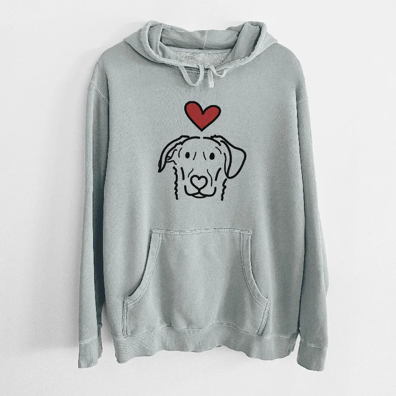 Love Always German Shepherd Mix - Morrison - Unisex Pigment Dyed Hoodie Hoodie with Pattern Geometric Abstract Love Always German Shepherd Mix - Morrison - Unisex Pigment Dyed Hoodie Hoodie with Pattern Geometric Abstract