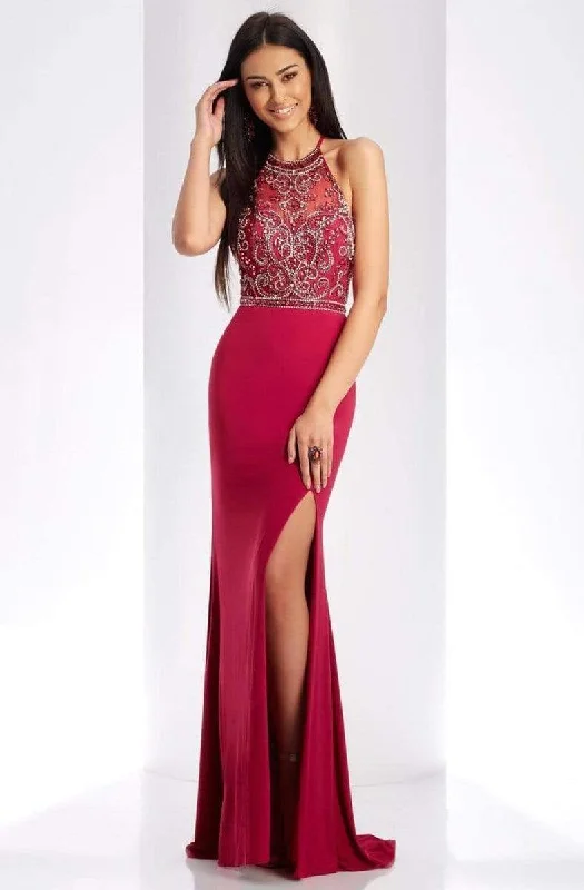 Clarisse 3513 - Beaded Sheath Dress Shift Classic Vintage