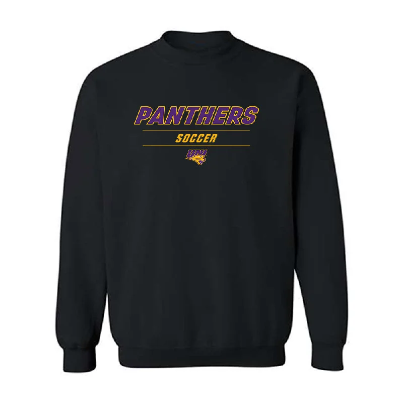 Northern Iowa - NCAA Women's Soccer : Ella Anliker - Classic Shersey Crewneck Sweatshirt Hoodie with Elastic Waist Stretchable Comfortable Northern Iowa - NCAA Women's Soccer : Ella Anliker - Classic Shersey Crewneck Sweatshirt Hoodie with Elastic Waist Stretchable Comfortable