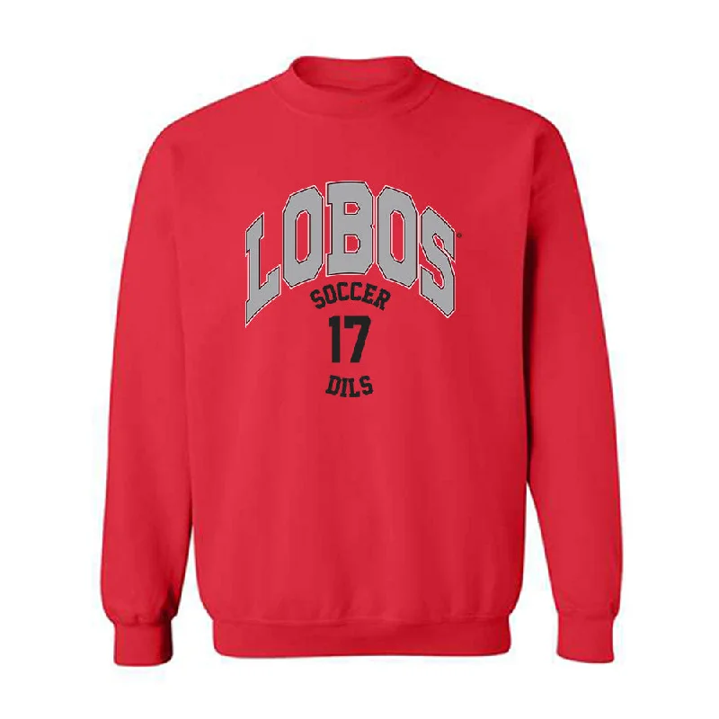 New Mexico - NCAA Women's Soccer : Ayla Dils - Classic Fashion Shersey Crewneck Sweatshirt Hoodie with Elastic Waist Stretchable Comfortable New Mexico - NCAA Women's Soccer : Ayla Dils - Classic Fashion Shersey Crewneck Sweatshirt Hoodie with Elastic Waist Stretchable Comfortable