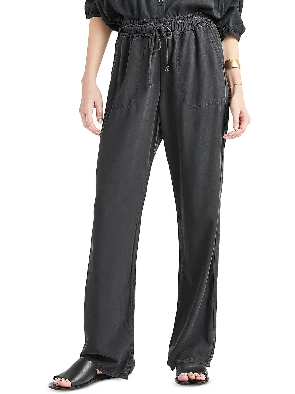 Womens High Rise Stretch Wide Leg Pants Trendy Work Pants
